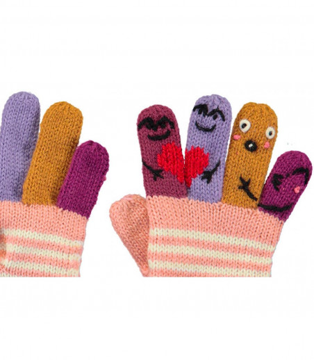 Kids Puppet Gloves pink Barts Kids Puppet Gloves pink Barts